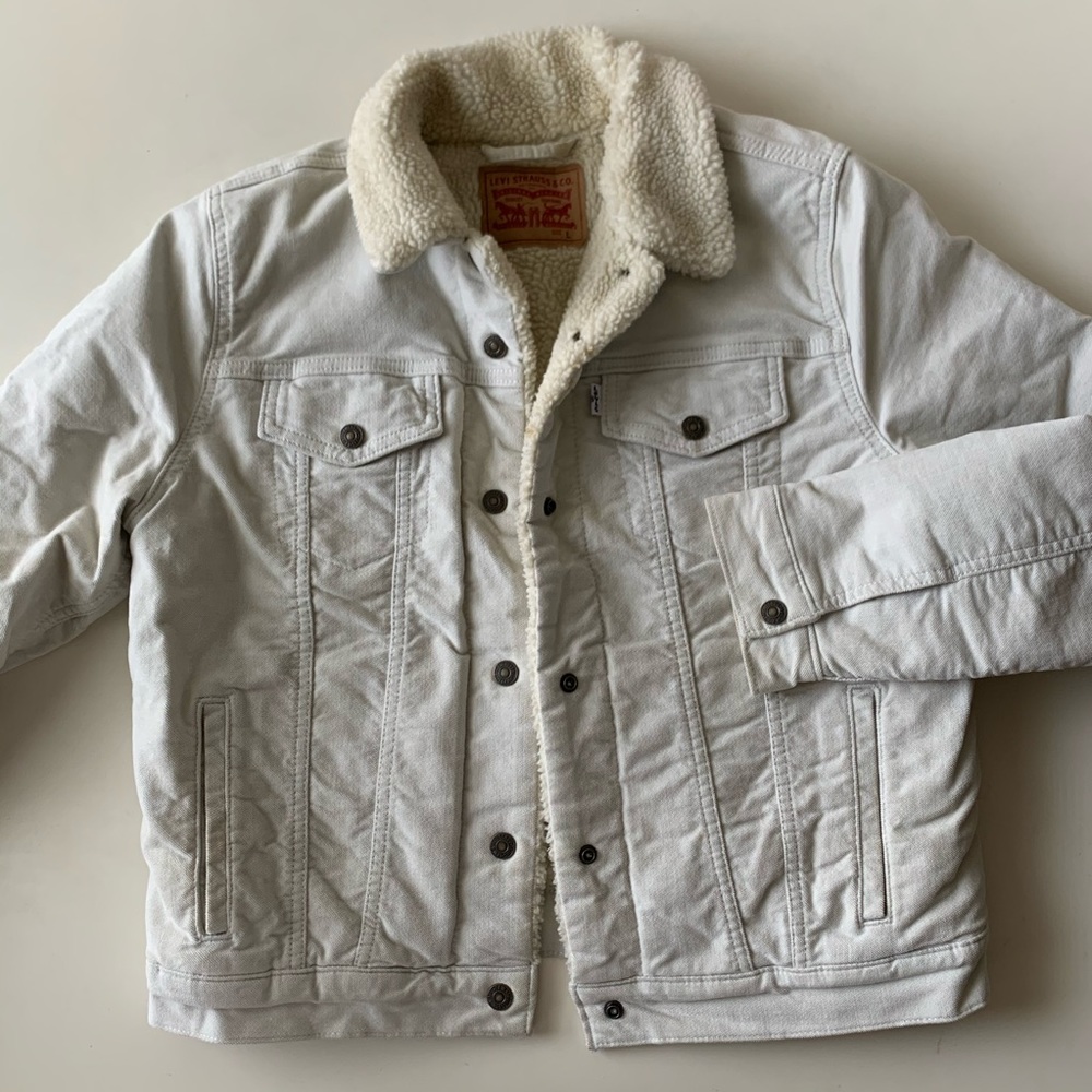 Levi's Corduroy Sherpa Trucker Jacket